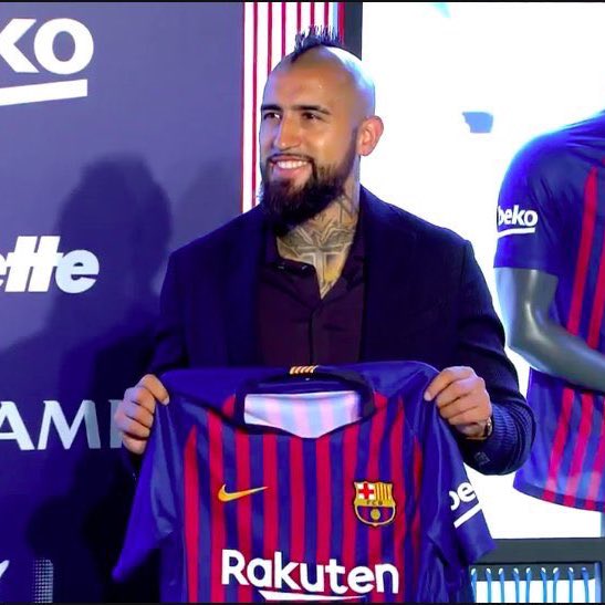 vidal jersey number