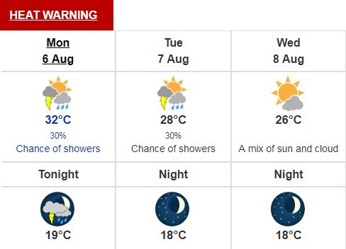 A steamy Holiday Monday on tap for the capital. #ottnews #ottweather https://t.co/MftI6zpgeC