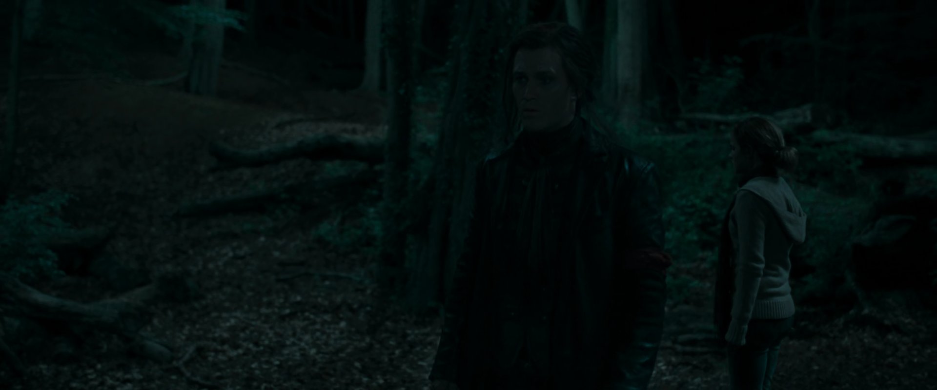 𝕞𝕠𝕧𝕚𝕖𝕡𝕠𝕝𝕝𝕫 on Twitter: "A movie only scene where Hermione is  nearly sniffed by Scabior. To... show us the dangers of their camping trip?  Why wouldn\