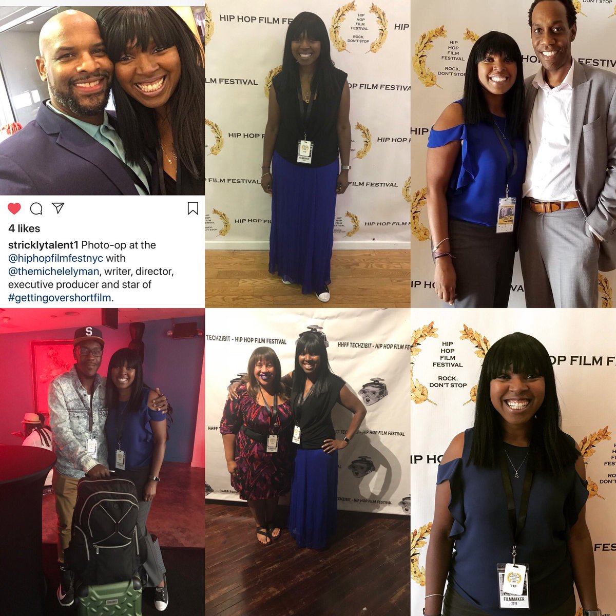 TheMicheleLyman's tweet photo. I had a fantastic time at the @hhff_nyc .  Last night was the closing night and awards ceremony, where Melvin Van Peebles was honored.  Great festival, films, vibes. Wonderful and friendly staff.  I am honored to have had my film #gettingovershortfilm selected. #womenfilmmakers https://t.co/QSMSJCX4ks
