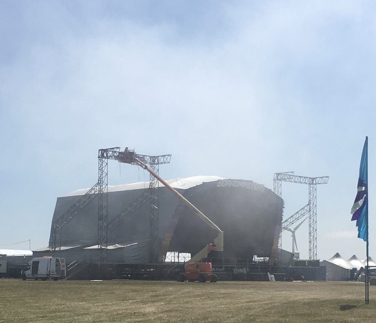 Local Crew (@localeventcrew) on Twitter photo main stage taking shape <a href="/boardmasters/">Boardmasters</a> a bit overcast but still an amazing festival location #festivalcrew #rigging #technical main stage taking shape <a href="/boardmasters/">Boardmasters</a> a bit overcast but still an amazing festival location #festivalcrew #rigging #technical