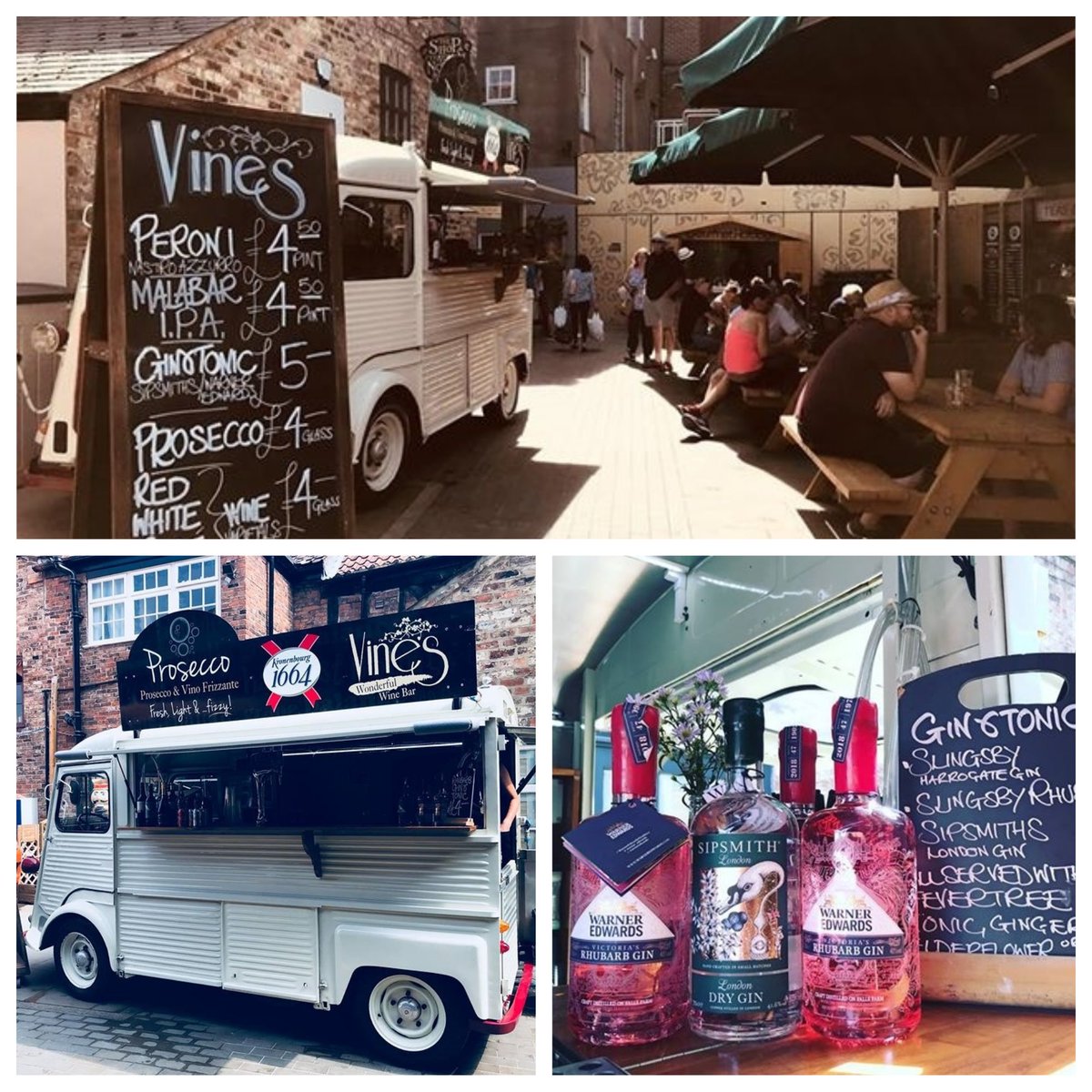 Shambles_Market's tweet image. The stunning Vines wine bar is making for a fantastic addition to our Food Court! 
Be sure to stop by for a tipple in the sunshine with some tasty street food this week!