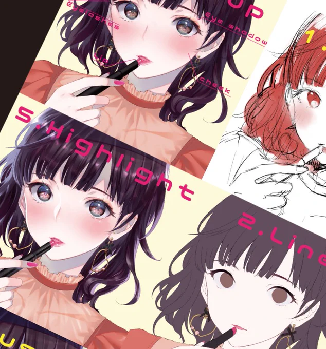 二冊目入稿しました!今までのイラストまとめです。
当日確認になってしまいますが
表紙はスターダストのホログラム仕様です…!
なんちゃってメイキング?もありますので何卒…🙏 