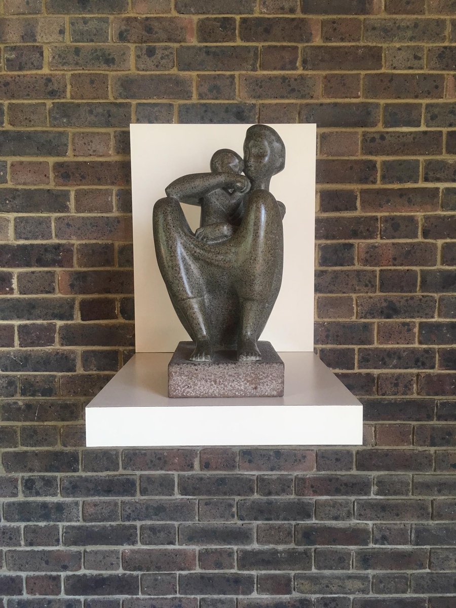 Great to see 'Mother &amp; Child', c.1947, by Willi Soukop back in the Chapel <a href="/chiuni/">University of Chichester</a> after being out on loan. 
#ottergallery #universityofchichester