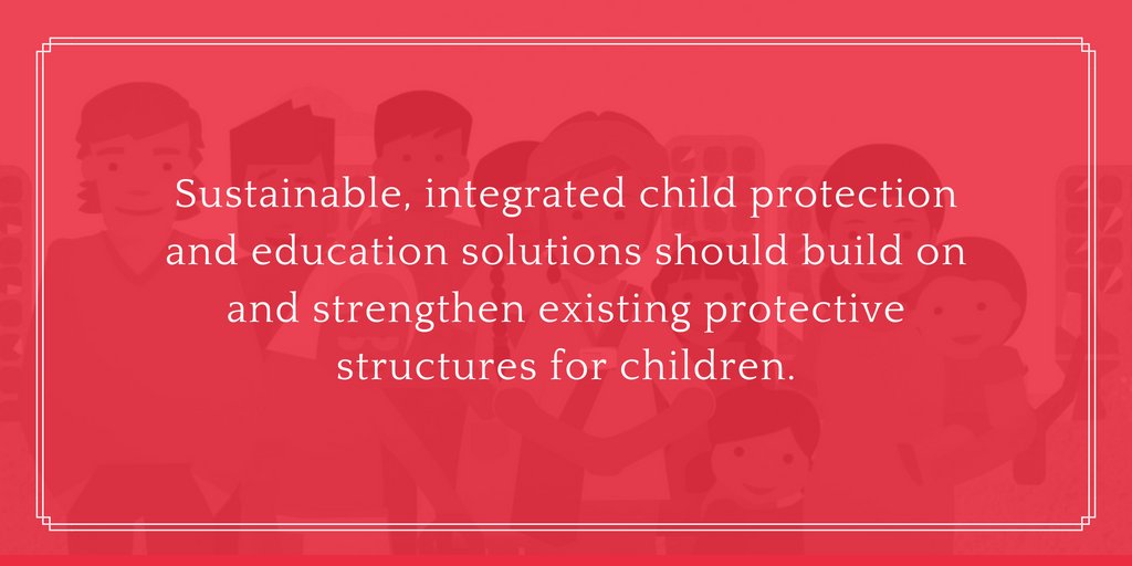 CPiE_Global's tweet photo. Donors, governments + practitioners must prioritise both local collaboration + #IntegratedProgrammes in order to meet the specific vulnerabilities of children in humanitarian contexts. #JoinUs at the Alliance-INEE Roundtable: https://t.co/djNi4sHI3x
#Register #SubmitAbstract https://t.co/V2N7cIyxOM