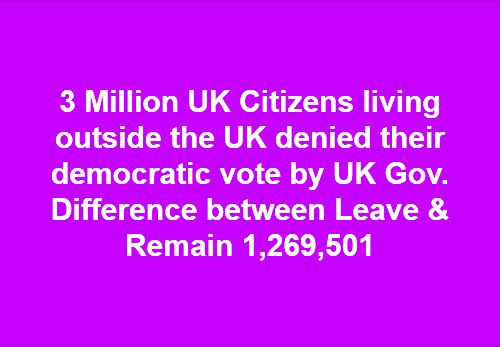 BrexitInCourt's tweet photo. @theresa_may @GovUK @Europarl_EN
Approximately 5 Million people being held hostage by their Governments.
Approximately 5 Million people being denied a say on the *massive* impact on their own futures.
#Windrush2 #HostileEnvironment2 #Discrimination https://t.co/QI9HYl3NIN