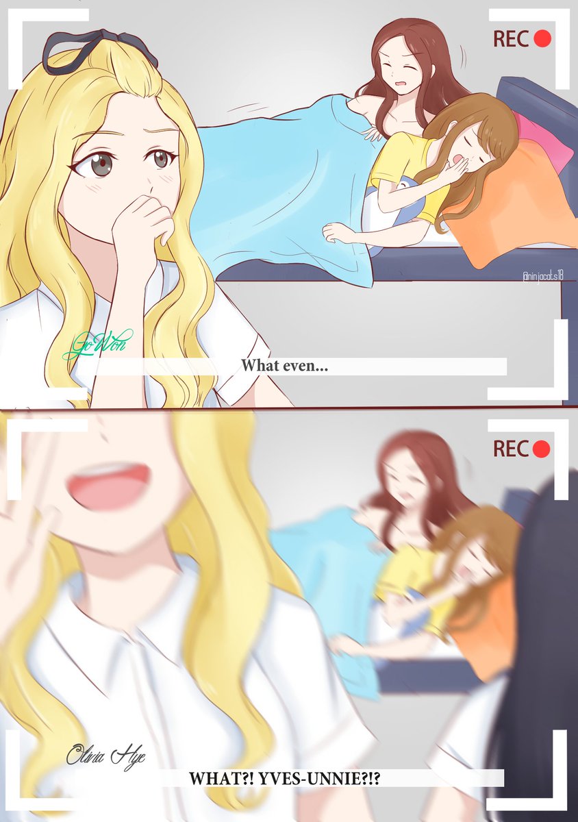 ninjacats18's tweet photo. LOONATV with yyxy (*´艸`)❤️

#loona  #이달의소녀  #이브 #고원 #츄 #올리비아혜 #fanart #yves  #chuu #gowon #oliviahye #yyxy https://t.co/QCIg5uSrBT