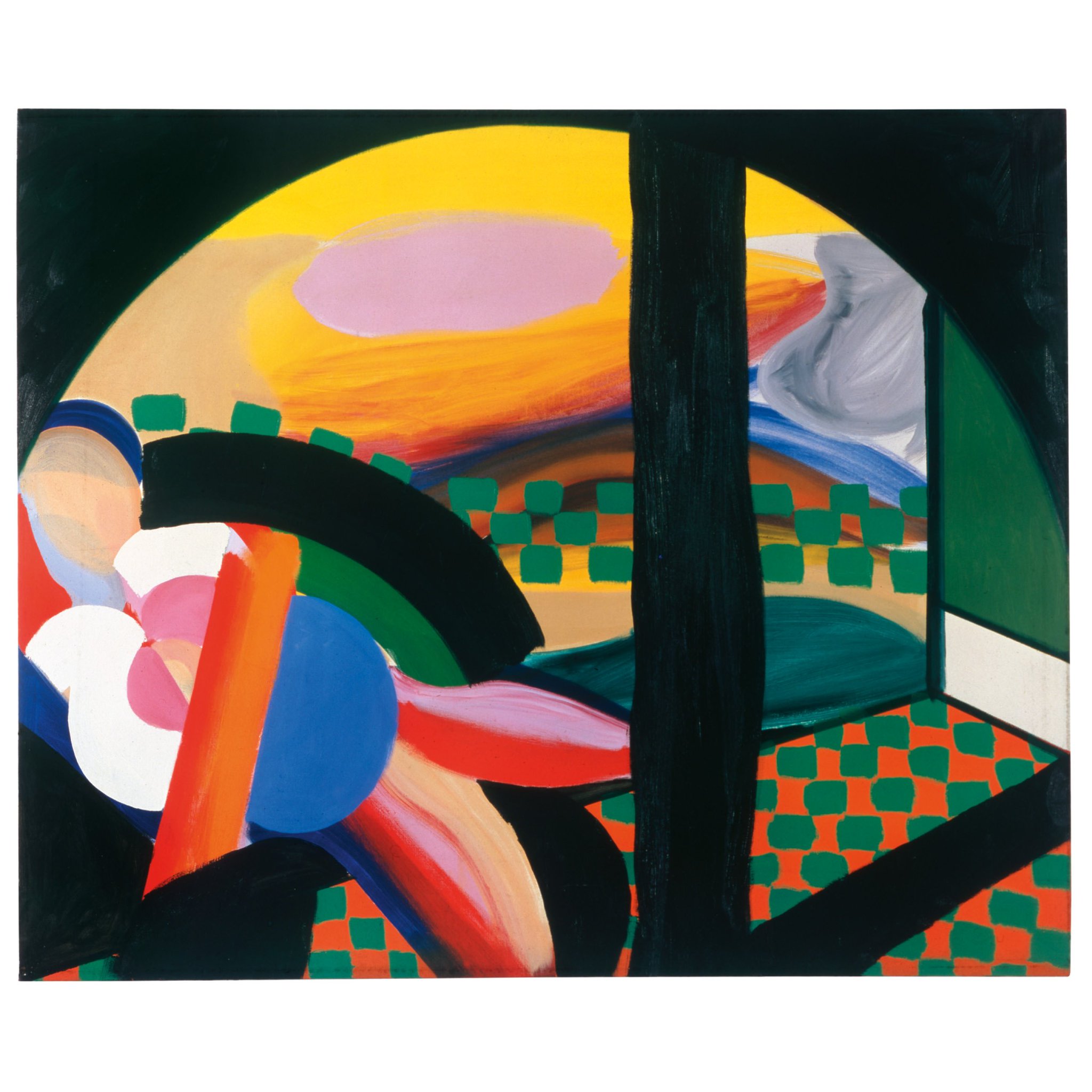 Happy Birthday Howard Hodgkin, born on this day in 1932.
Image: Mrs Acton in Delhi, 1967-71 