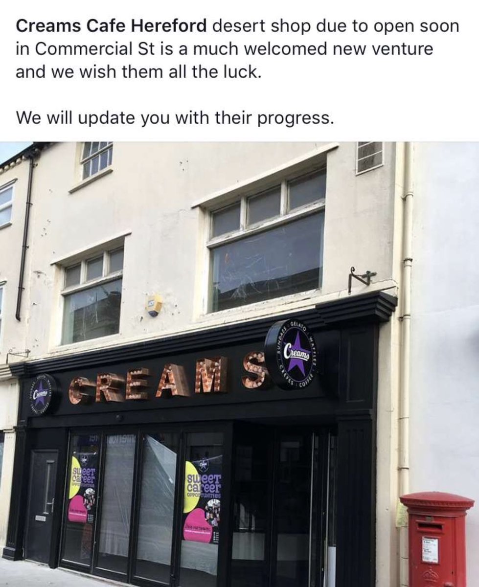 JakeJMitchell's tweet photo. That’s what I like to see 😍 @CreamsCafe https://t.co/oS0oJnXGLA