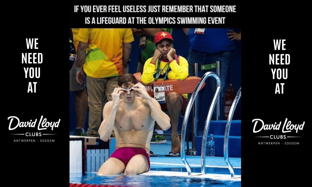 Wij zorgen voor veilige zwembaden! 🏊🏼
Ook al zijn jullie natuurlijk echte atleten en waterratten.
Een extra oogje in het zeil kan natuurlijk nooit geen kwaad.
Interesse als LIFEGUARD? HIER ZO 💪🏻
vdab.be/jobs/vacatures…