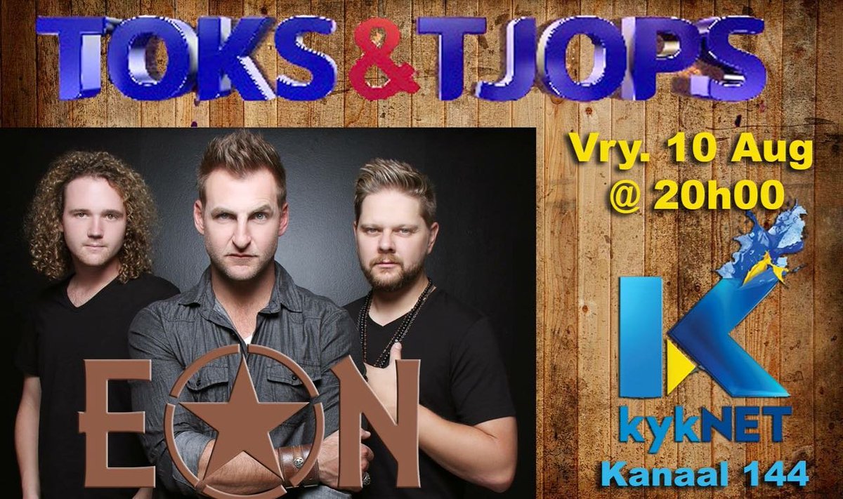 Ons is die vrydag op <a href="/toksntjops/">Toks 'n Tjops</a> <a href="/pietermarcato/">Pieter Marcato</a> <a href="/AltusTheart/">Altus Theart</a> <a href="/NvR_Management/">NvR Management</a> <a href="/Legatoartists/">LegatoRecords</a>