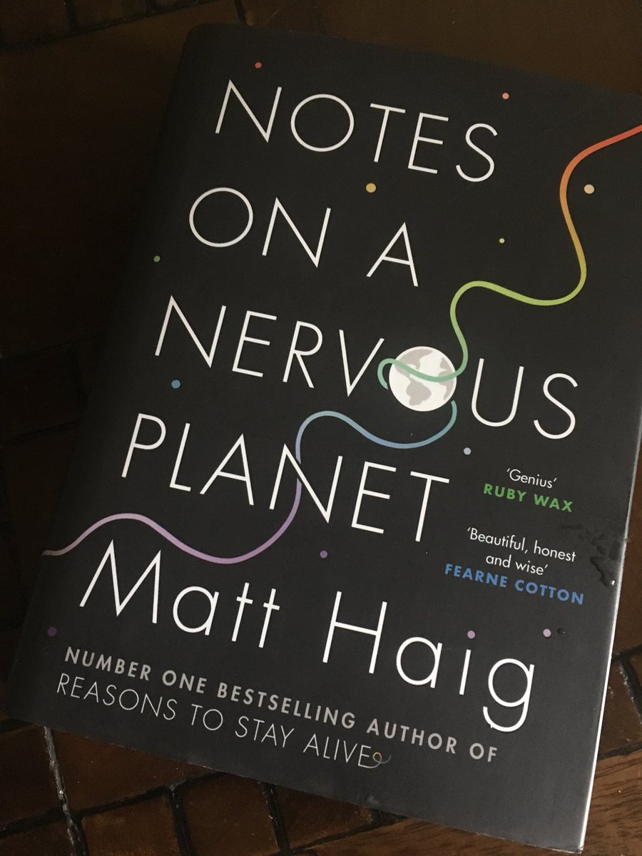 PenPendragon's tweet photo. From @ManchesterAirp 

This week’s reading.  Hope it helps my anxiety whilst super hero son is away.   @matthaig1 #anxietyproblems #passiflora #kalms #valerian #gin https://t.co/fMqTKjRGjK