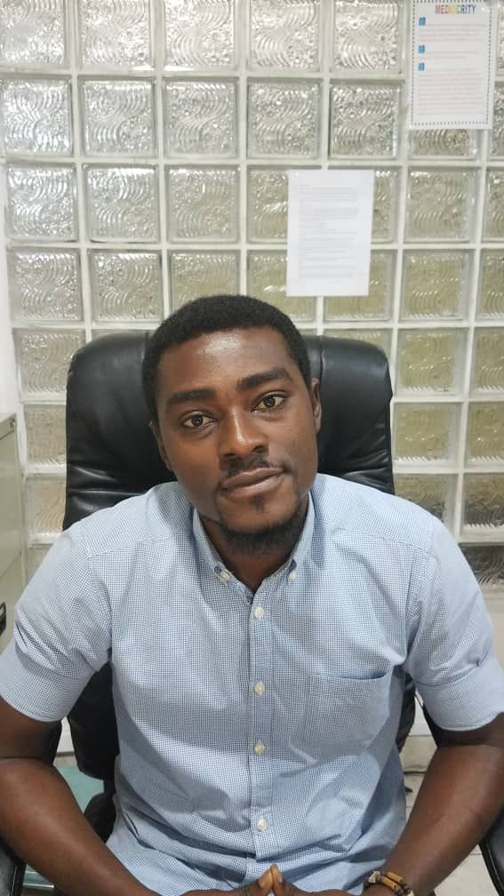 _NDLink's tweet image. Hey!
Guess our #DevelopmentPersonality of the week?
.
.
.
Meet Peter-George Christian @XtianoGeorge providing Admin Assistance &amp;amp; Logistics Support to @MADENigerDelta's Programme Support Unit. @MADENigerDelta delivers projects on making market work for poor farmers in #NigerDelta