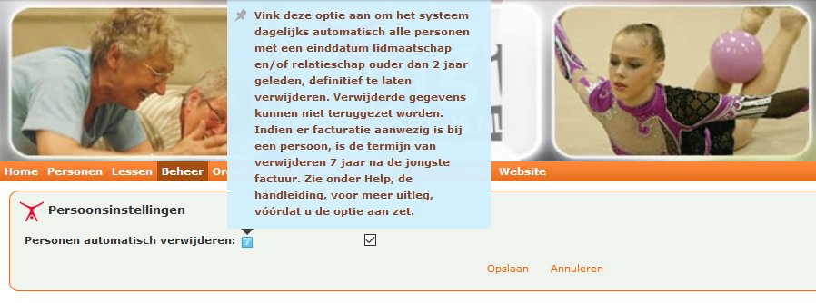 DigiMembers's tweet image. Definitief verwijderen personen. Automatisch of handmatig. Zorg dat je als vereniging binnen #DigiMembers voldoet aan de #AVG.