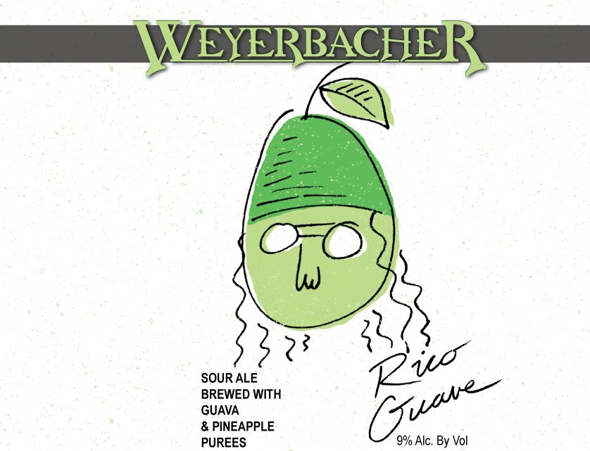 OriglioBev's tweet photo. This September @Weyerbacher to release Rico Guave, a 9% sour ale brewed with guava and pineapple puree #newbeer https://t.co/oMNkJr0jTf