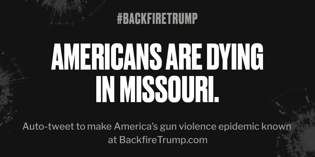 Leoslaire's tweet photo. #Missouri is suffering today after fatal shooting. #POTUS, stop the bloodshed. #BackfireTrump https://t.co/z31EQtaSjJ