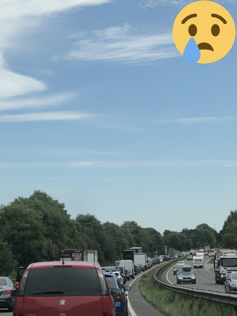 leeaocarroll's tweet photo. Painfully slow on #A55 Eastbound 2 hour delays #worsethings https://t.co/oPl70hAPLF