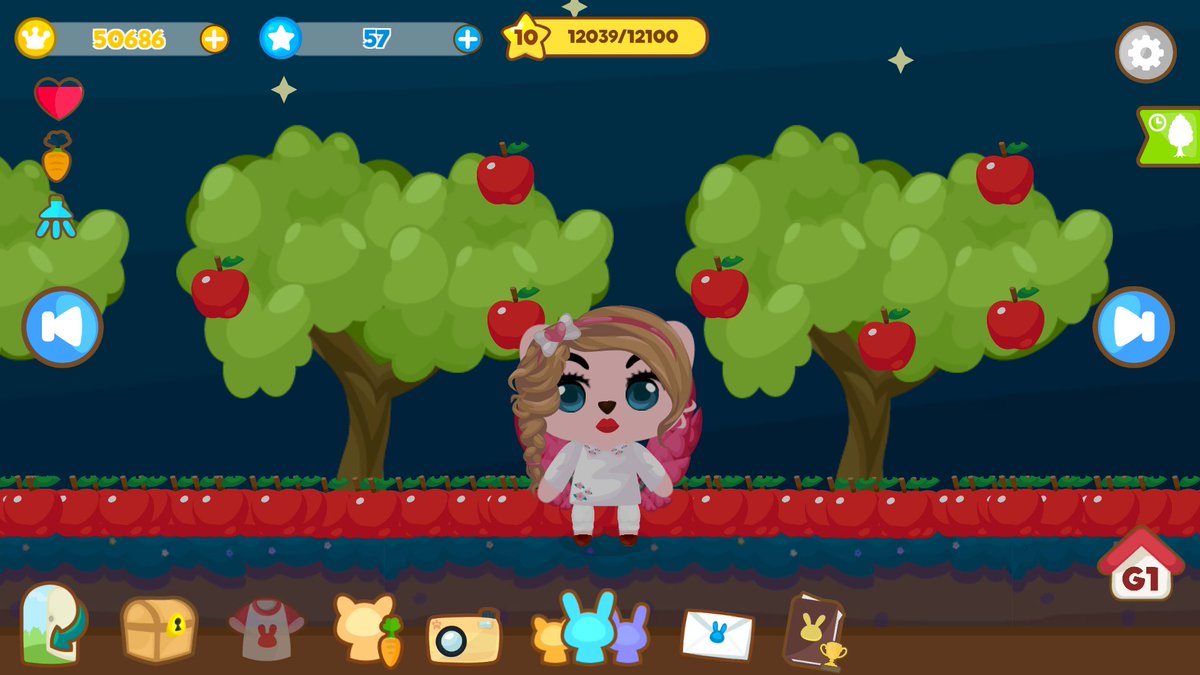 Let’s be friends on Pet Paradise!! Username: pattipie 
Drop your username then I’ll give you apples. 😄 #petparadise