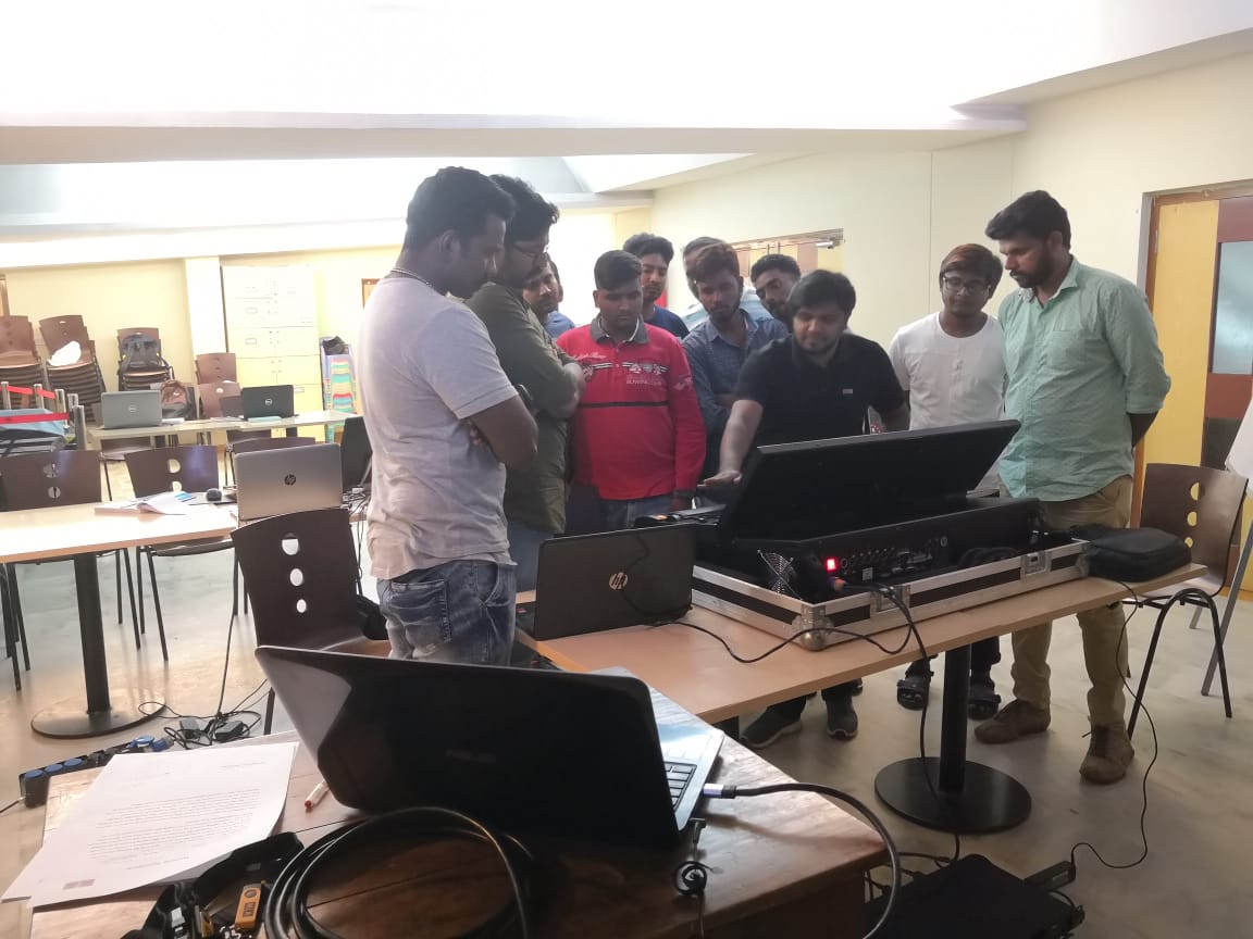 ModernStage's tweet photo. From the Grand MA2 Training session at Hyderabad.
#Modern56 #MSS #ModernStageService #TrainingSession #grandMA2 #MALighting @MALighting https://t.co/2HTaa11gk0