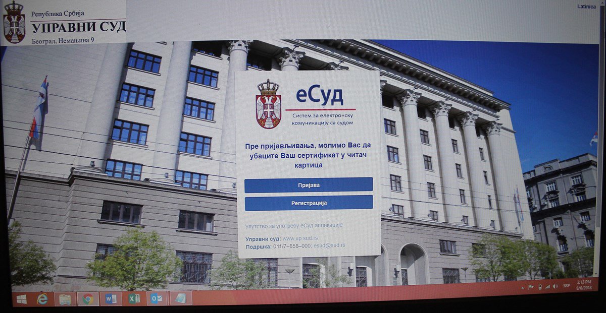 pravdars's tweet photo. Нова апликација "еСУД" омогућава подношење тужби у управним споровима електронским путем >> https://t.co/2py8jKmyJD

#eUprava #eSud #ePravosudje #Kuburovic #pravdars https://t.co/Bf8zS88Wjr