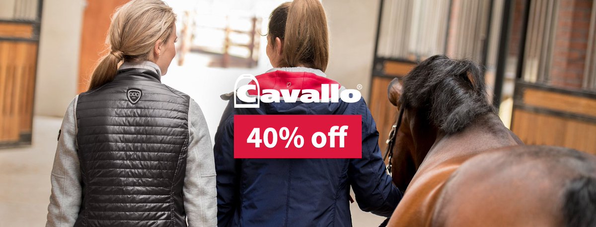 40% off Cavallo products. Shop all Cavallo > bit.ly/2LL3lDU
Selected products only. #InchsOutlet