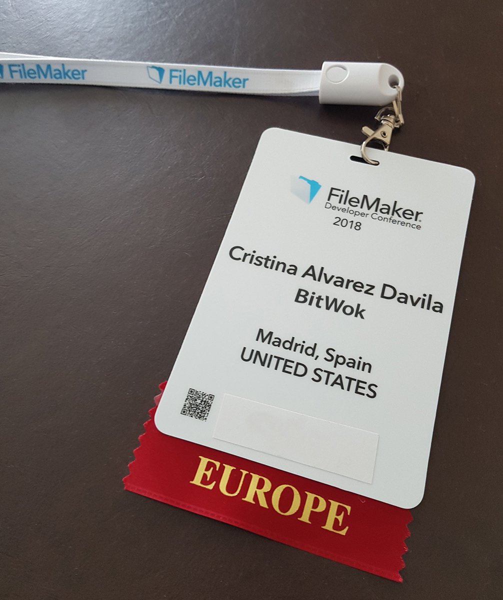 Bitwokers's tweet image. #FileMakerDevCon18