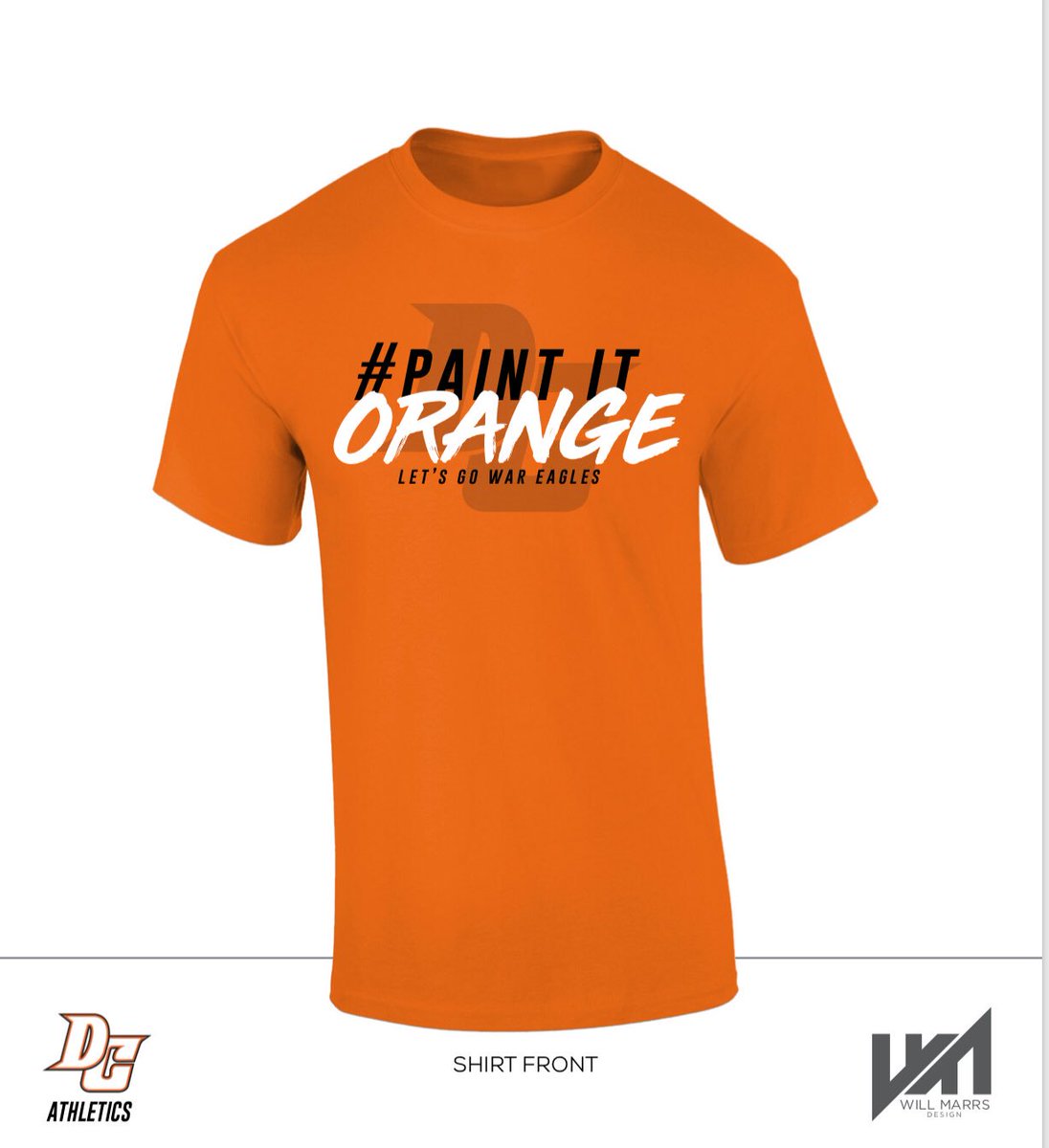 DCcheer1's tweet photo. Ready for fall sports and to #paintitorange  Order from any cheerleader $20 https://t.co/6Lipbf7xuH