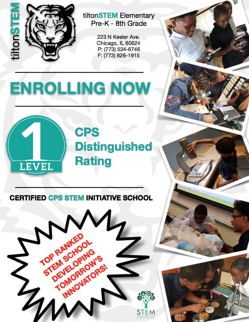 Enrollment <a href="/TiltonSTEM/">Tilton Elementary</a> now open!  Schedule a tour today!