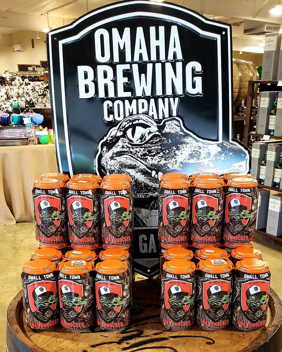 TheBottleShopga's tweet photo. @Omahabrewingco Gnat Knocker in @Realtree Edge camo cans! Come by the store Thursday from 4-6 to talk with the brewers and @radiomorgtaylor with @kissin993! #GAbeer #gnatknocker #realtree #camo #localshelpinglocals https://t.co/XXqptwCGqN