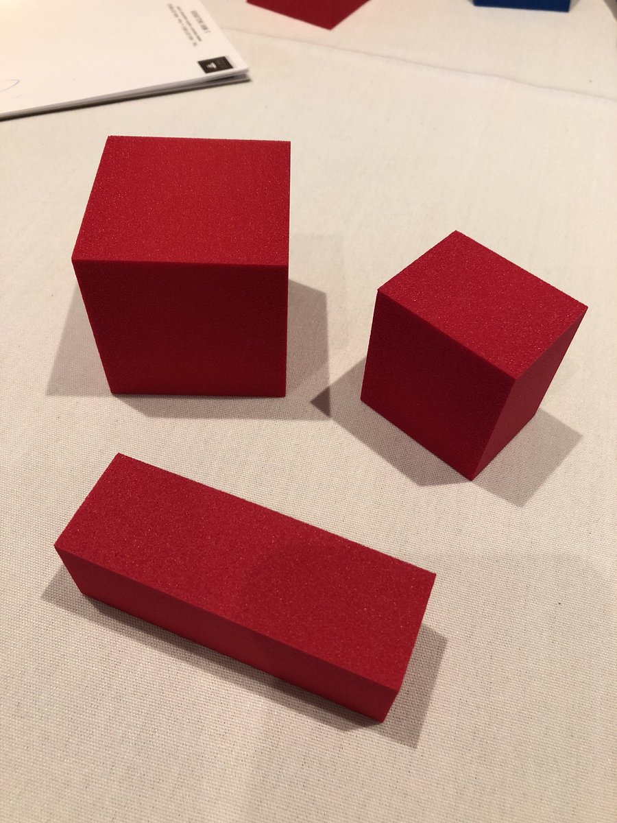 pinho_stacy's tweet photo. All rectangular prisms... can you name them more specifically? #deepeningmyunderstanding #asquareisarectangle #arectangleisnotasquare @TLAMath #DNAmath #LCEEQmath https://t.co/DNHTJx0XjW