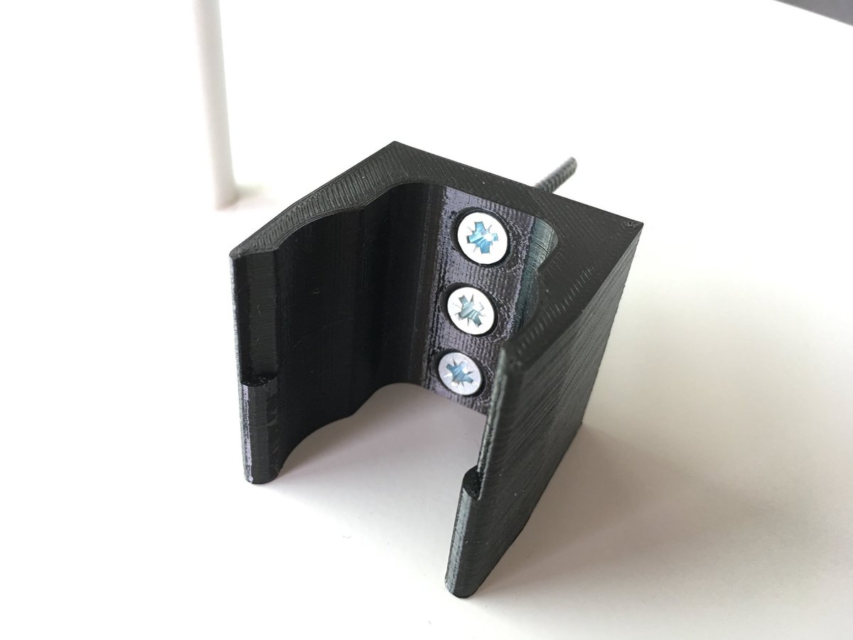 ProfScholle's tweet image. Printed a holder for my Maglite. #3Dprinted #3DPrinting #prusaresearch