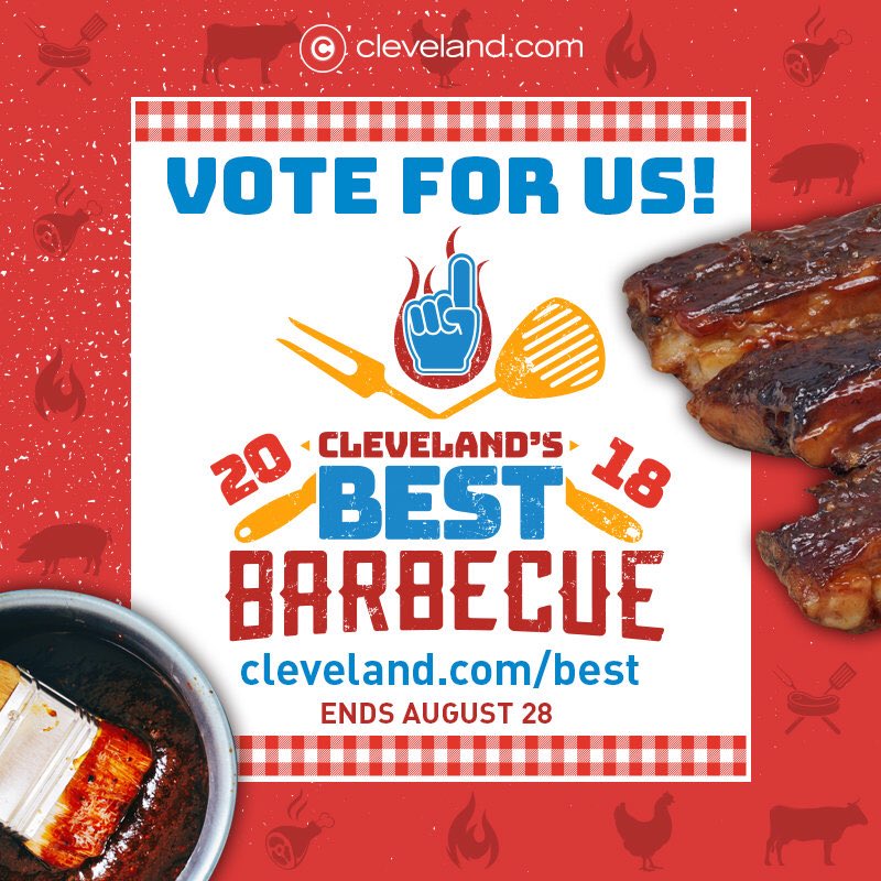 Butchers_Pantry's tweet image. We are up for Best BBQ on Cleveland.com! Votes are accepted once an hour and appreciate your support. Come visit us Monday August 13th at noon when the traveling panel comes in for their taste test and Facebook Live!!!

Cleveland.com/best