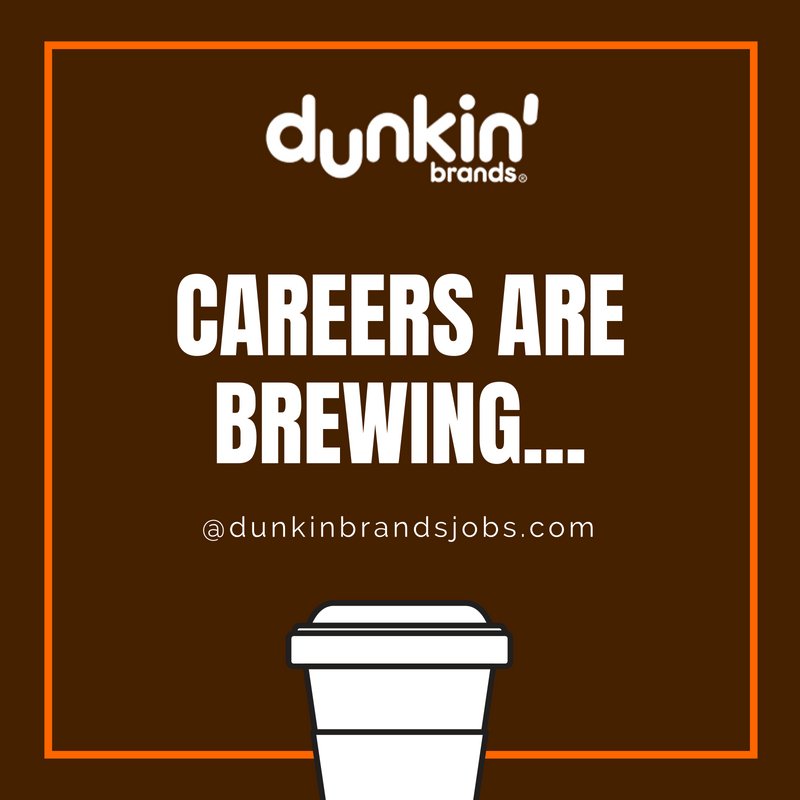 Interested in working for Dunkin' Brands? Apply to be a Precision Marketing Manager today! #DBWorkOpportunities #DunkinBrandsLifehttp://ow.ly/fKWh30lhXUi