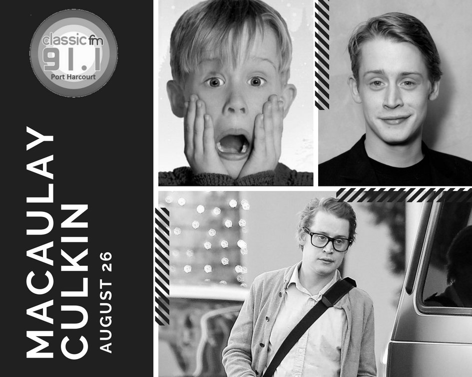 Happy birthday to Macaulay Culkin; American actor and musician. He started his acting career as a child actor. 