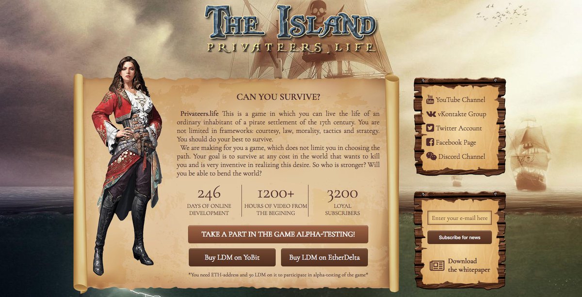 EcexExchange's tweet photo. AirDrop 1 000 (LDM) LUDUM Tokens will be distributed on 11th of August between the Ecex Exchange accounts.  Project: Survival Game in Pirate Colony (XVII century) @Alienter2 https://t.co/TRcOUmqkPj   https://t.co/xFvqCPKW13  #LDM  #EcexExchange #ZIG  #ethereum #Airdrop https://t.co/krkcCElYxu