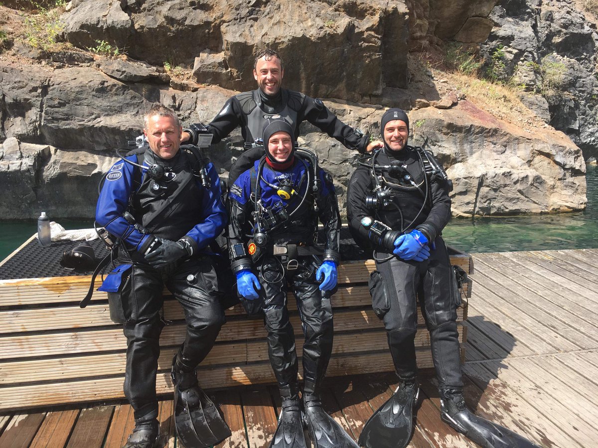 rectotec's tweet photo. Congratulations to Tim and Andy for passing their @TDIdivers AN/Helitrox course. Also congratulations to Kyle for completing the required dives for his AN/DP course. Thank you to Grant Cooke from Cobalt Diving co-teaching.
#rectotec #TDISDIUK #TDIdivers #CobaltDiving https://t.co/KjFsy23YiM