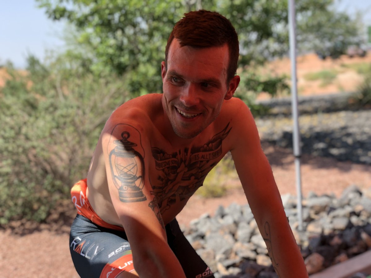 A strong ride from <a href="/evanhuffman/">Evan Huffman</a> to finish 10th in the opening prologue of the <a href="/TourofUtah/">The Tour of Utah</a>! Defending champion <a href="/RBinhd/">Rob Britton</a> finished in 29th place. #TOU2018