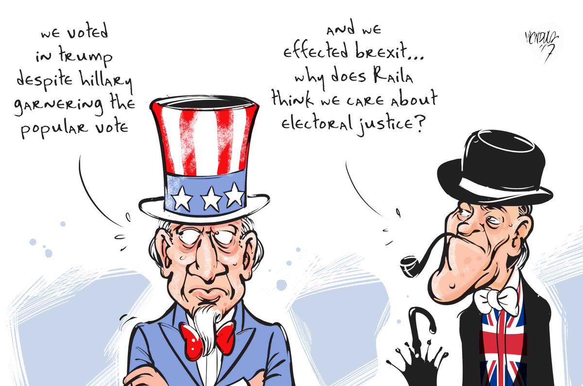 solo_ambuku's tweet photo. @TheStarKenya And to what do #Kenyans owe this @realDonaldTrump / @UKenyatta tryst, #CambridgeAnalytica or the #RussianReport ? #ElectionsKE #SupremeRuling #VoteTheftKE #Handshake . #DemocracyKE #DemocracyAfrica 👊 https://t.co/H5zgwEOV9t