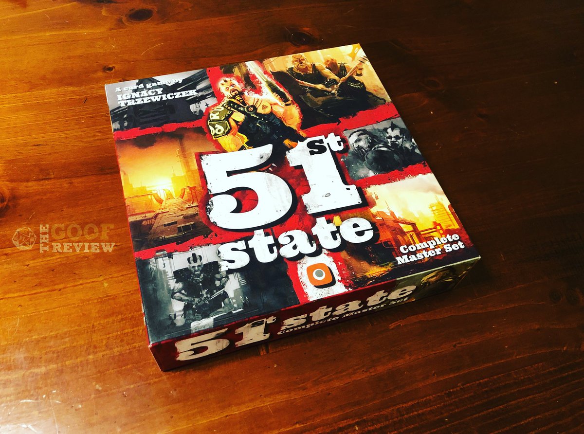 goofreview's tweet photo. 51st State Master Set... Masterfully Brutal
https://t.co/N5dKBEFgth
#51statemasterset #portalgames #review #boardgame #tabletop #goofreview #tgr https://t.co/Bn28MHVPAD