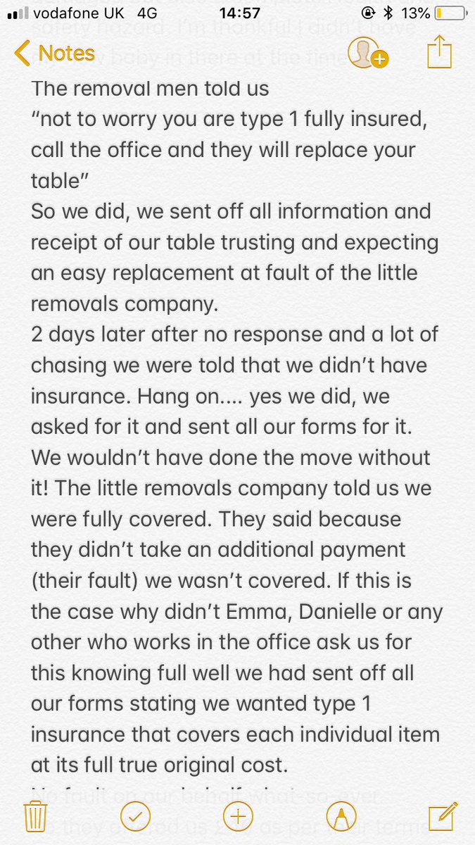 ELLAPALFREY's tweet photo. WARNING! Please read before you ever consider using the @littleremovals #awful #homeremovalsswindon #swindon #littleremovals Please re-tweet. #RT https://t.co/RgRpXSeMAP