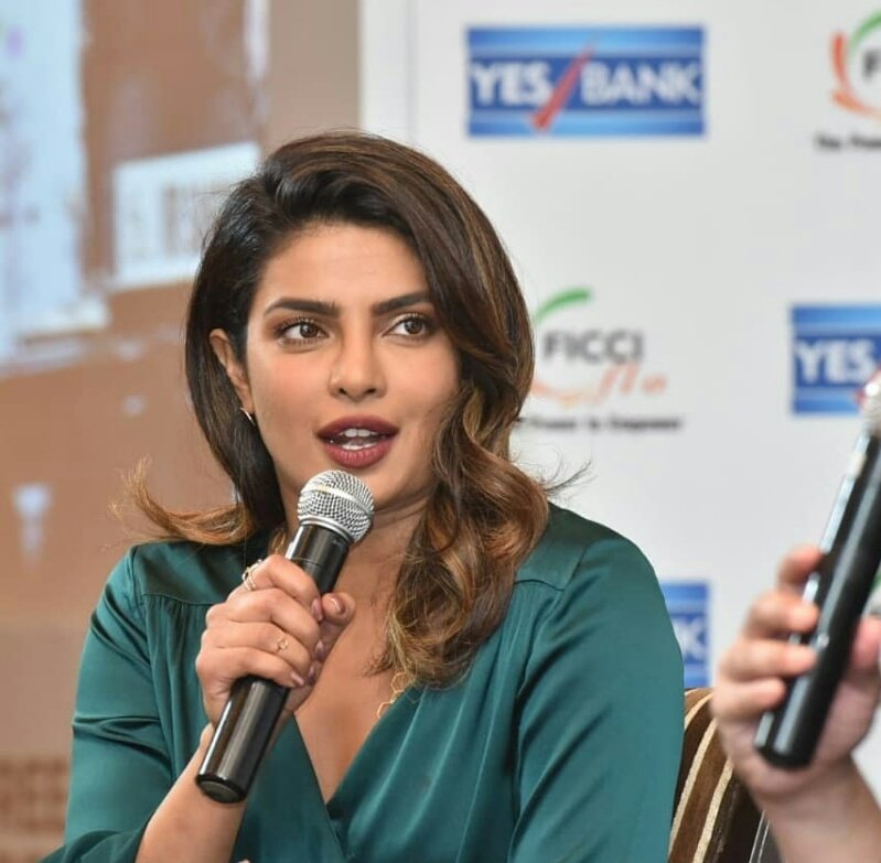 Says @priyankachopra , Global icon and #Unicef global #GoodWillAmbassador at the #FICCIFLO _YesBank intercation on Challenging the status Quo and Forging New path .
