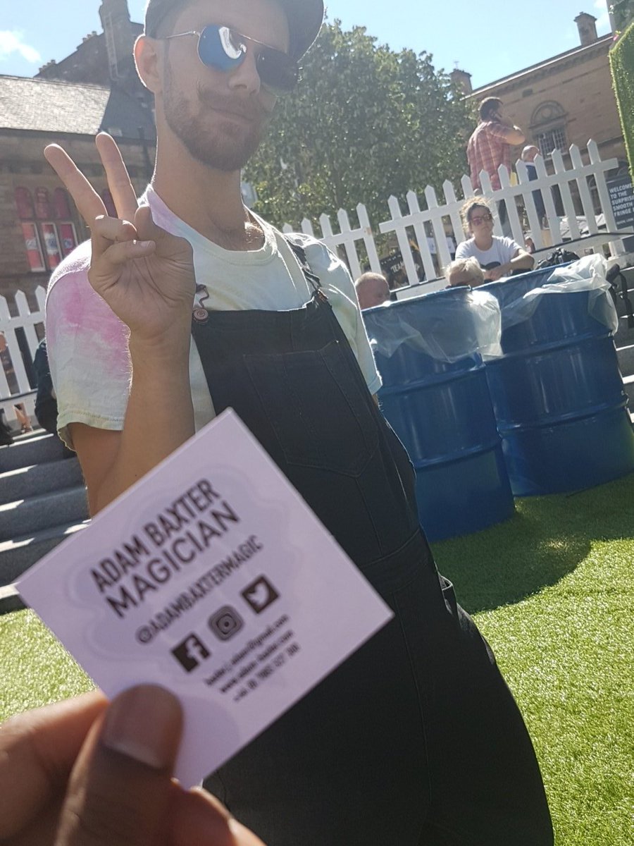 Go check @adambaxtermagic! What a magician! #cards #rubiks