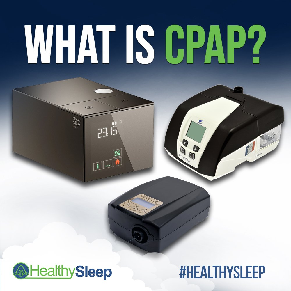 HealthySleep_SA's tweet photo. What is a "CPAP machine" and what does it do? Read more here: https://t.co/p55tNzymtg #cpap #cpapmachine #sleepapnea #cpapsleepapnea #sleepdevice #apap #healthysleep #stopsleepapnea https://t.co/LSooZckbuB