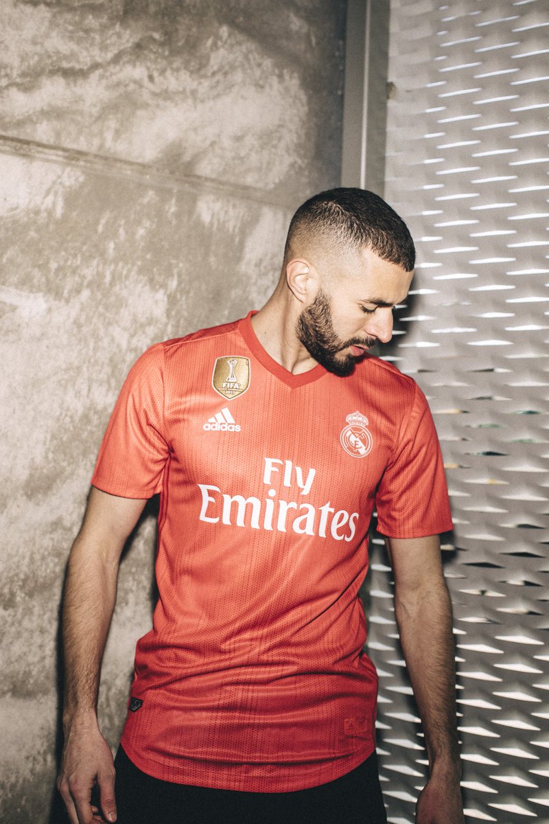 Real Madrid's new Adidas 3rd kit, made from Parley Ocean Plastic. (Source: @realmadriden)