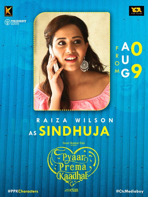 filmistreet's tweet photo. .#PPKCharacters @raizawilson as #Sindhuja
#PyaarPremaKaadhal ❤
#PPK3DaysToGo
#PPKAug9
@iamharishkalyan @thisisysr @elann_t @rajarajan7215 @irfanmalik1983 @tridentartsoffl @u1records @ysrfilms @divomovies
#CtcMediaboy https://t.co/kXcuRxgGY8