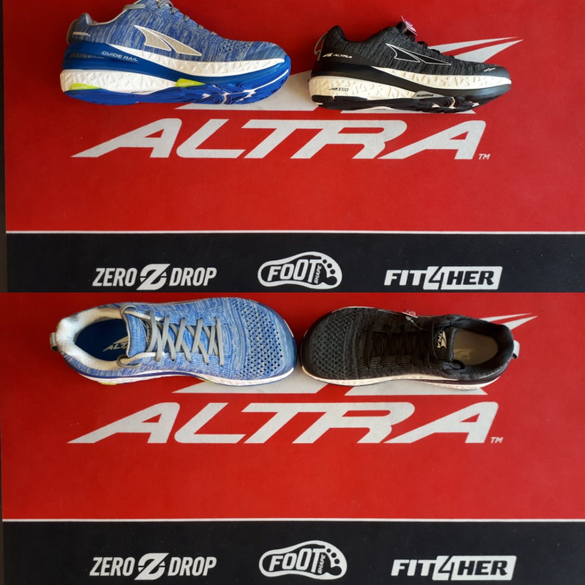 RunnersRetreat_'s tweet photo. Pleased to have in stock brand new version of Men's and Women's #Altra Paradigm 4
Some new updates to this popular running shoe packed with features
#naturalrunning #zerodrop #footshape #guiderails
https://t.co/sCY0s4cu8Z https://t.co/GtW57rMao3