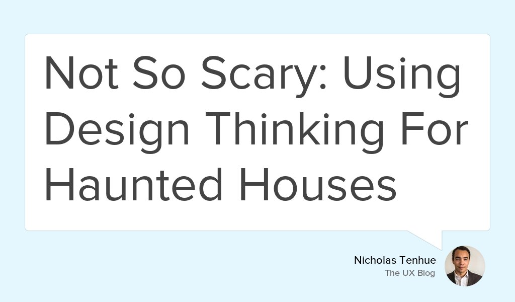 "This passion evolved from building a haunted (grass-killing) maze on my parent’s front-lawn to designing..." goo.gl/ePkz5A #DesignThinking #ux #Research