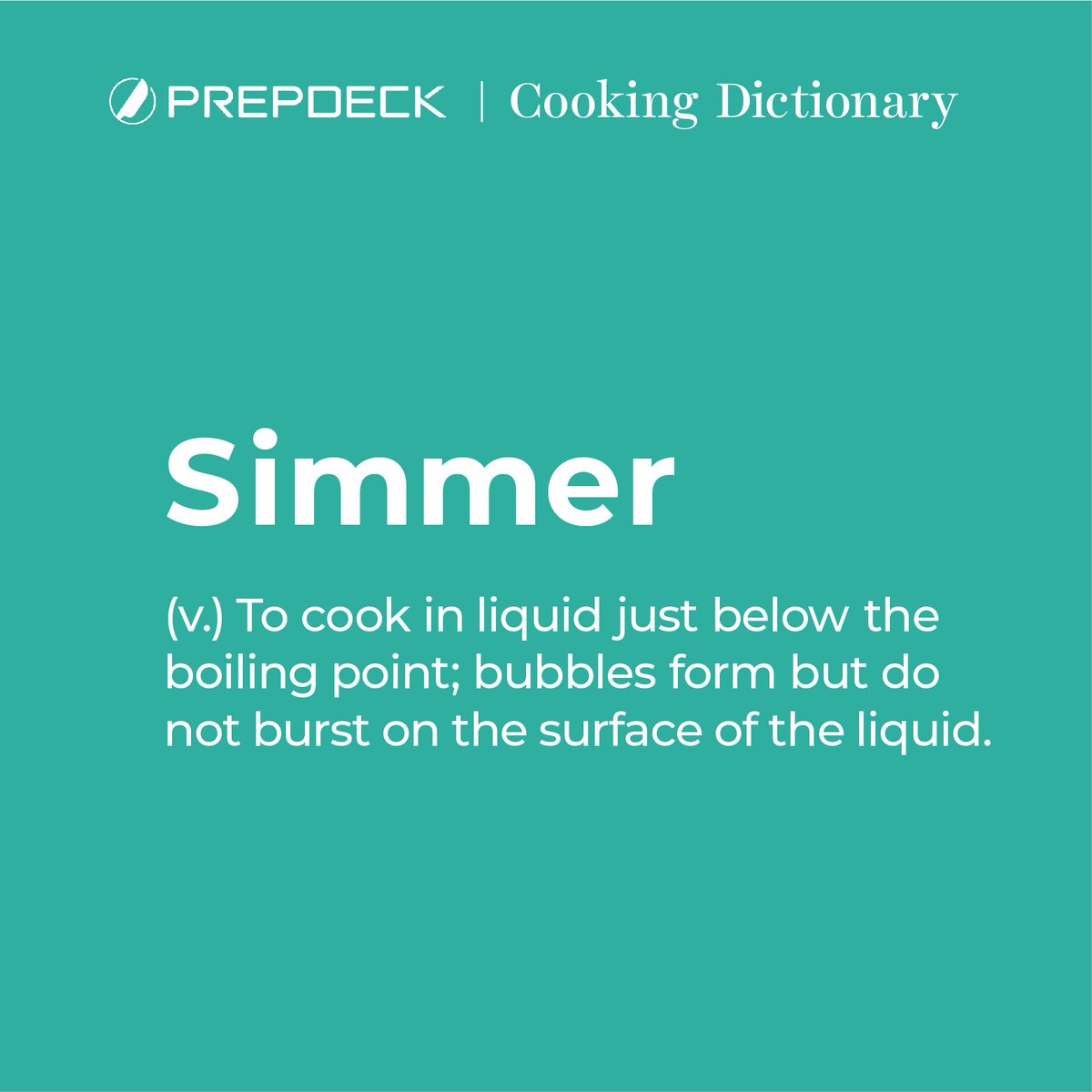 getprepdeck's tweet image. Simmer your way to a delicious meal! This slow, steady and simple cooking method is a kitchen staple.

#cookingmethod #loveyourmeals #lovetocook #cookathome #simmer #lovetocook #easymeals #familydinner