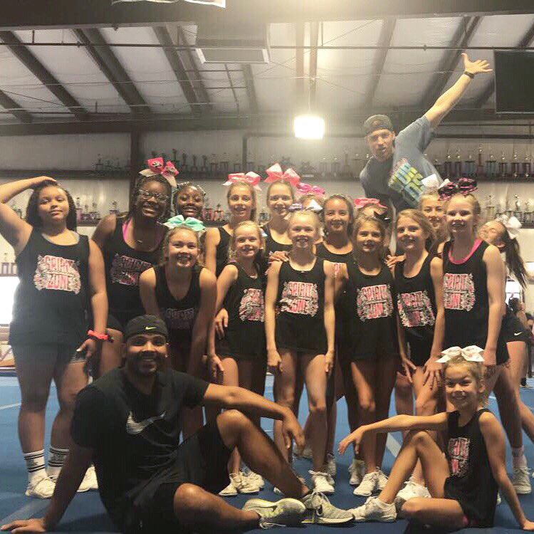 SpiritZoneLLC's tweet photo. Another weekend of camp in the books! So proud of TNT and Dynamite! Big shout out to our amazing choreography too 💃🏻💃🏻💃🏻 https://t.co/FkFxM2eHo6