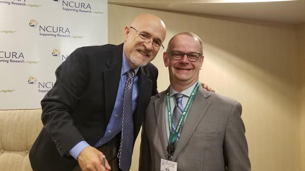 BNcura's tweet photo. #NCURAannual  Thanks to Kevin Carroll for the inspirational keynote.  Proud to help researchers and scientists who improve the lives of many. https://t.co/9GnpUUaerf